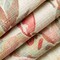 Pink Coral Red Stain Resistant Performance Floral Botanical Print Upholstery Fabric by The Yard - SKU: Brixton Punch